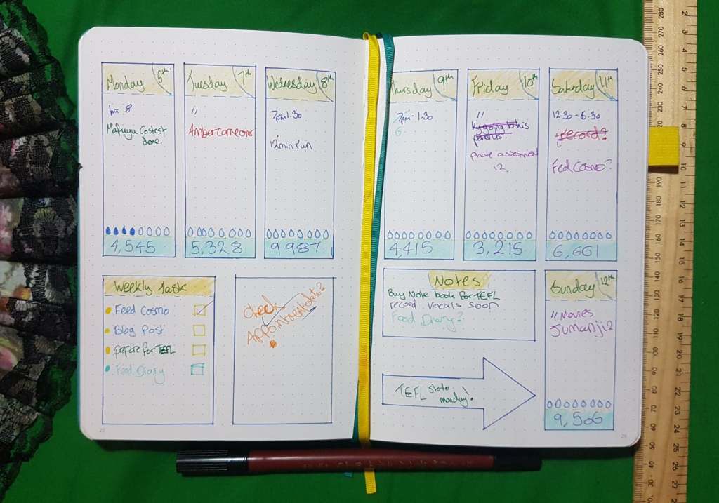 January Weekly Spread