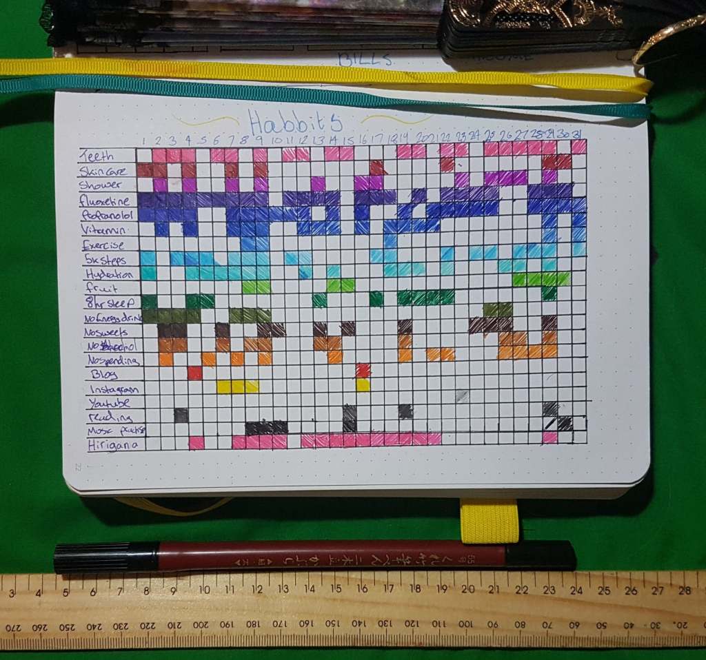 January Habit Tracker