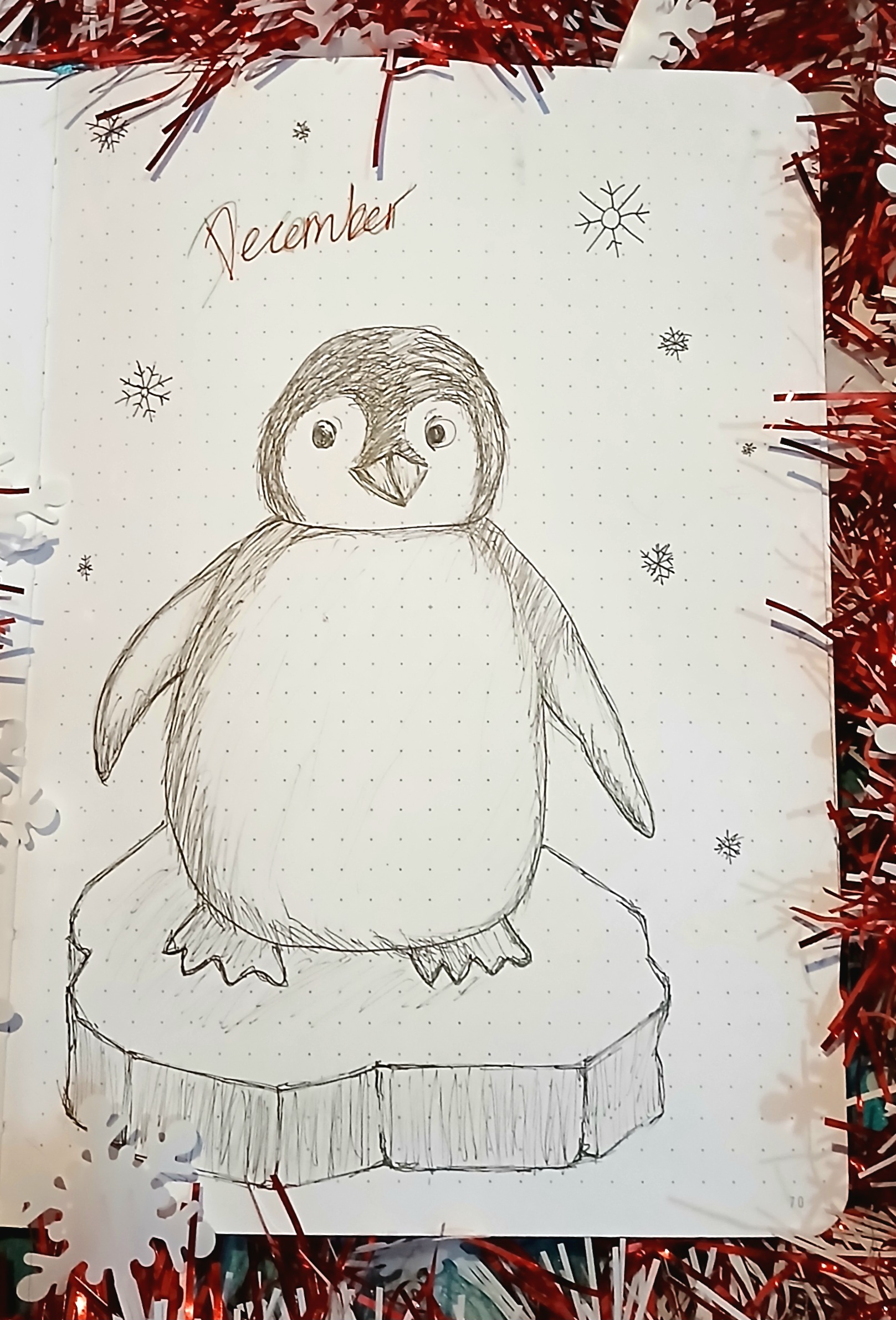 Designing your Bullet Journal: Monthly Spread:  December
